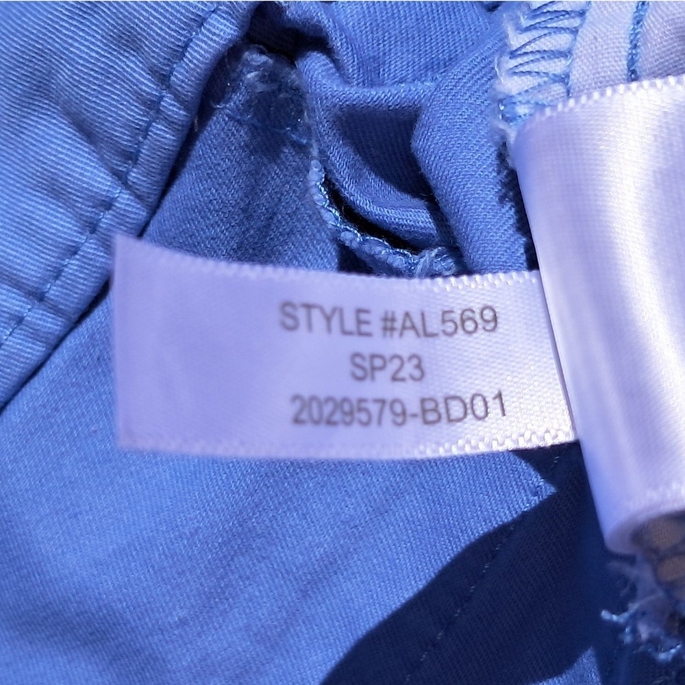J.Crew Womens‎ Blue Chino Bermuda Shorts Mid Rise Cotton Blend Size 8 - Picture 10 of 10